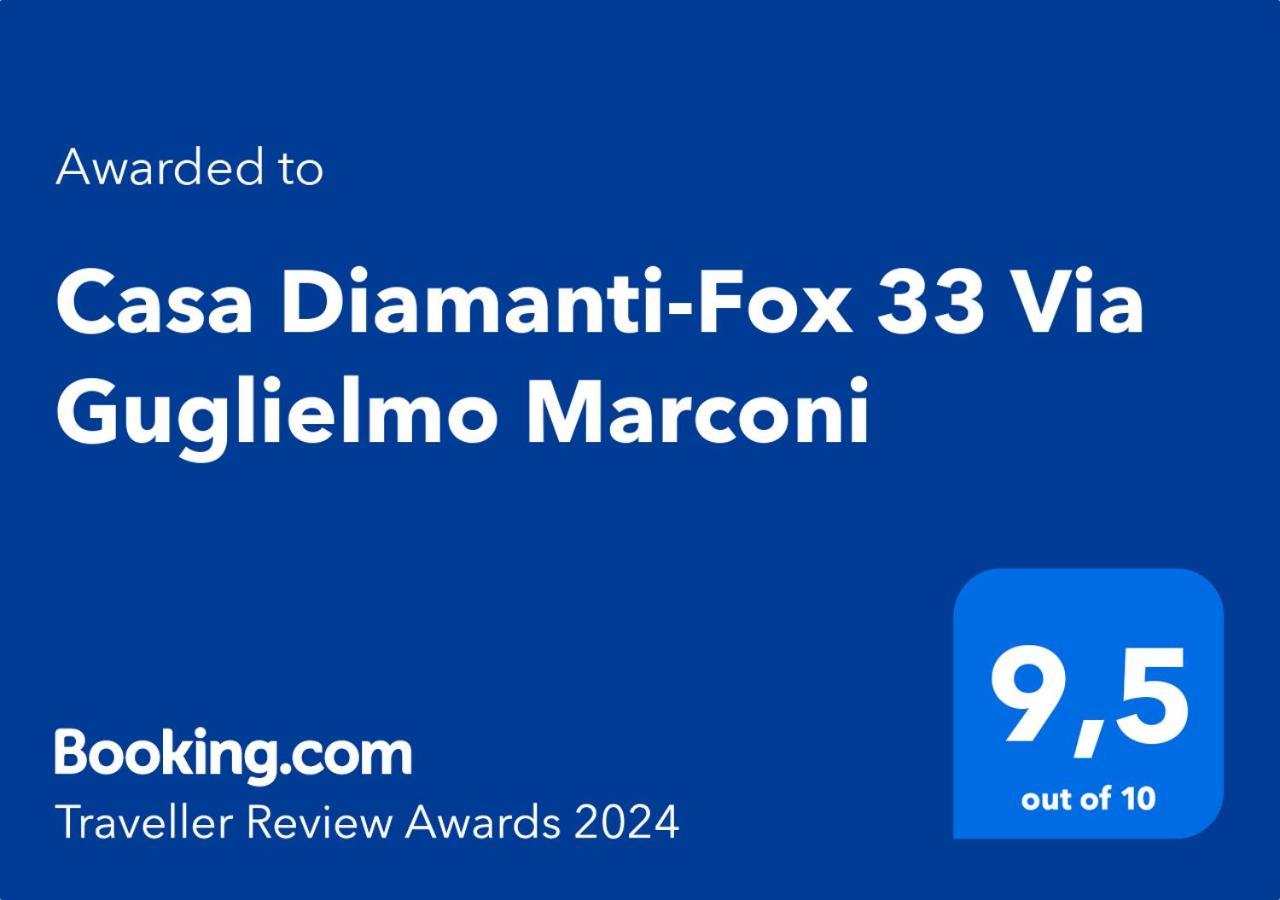 SonninoCasa Diamanti-Fox 33 Via Guglielmo Marconi公寓 外观 照片